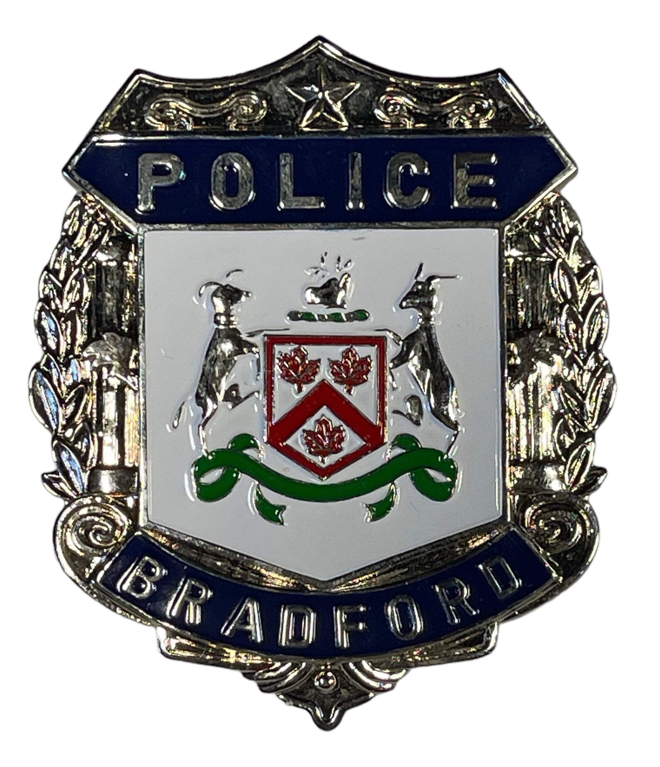 Obsolete Bradford Ontario Police Badge – Marway Militaria Inc ...