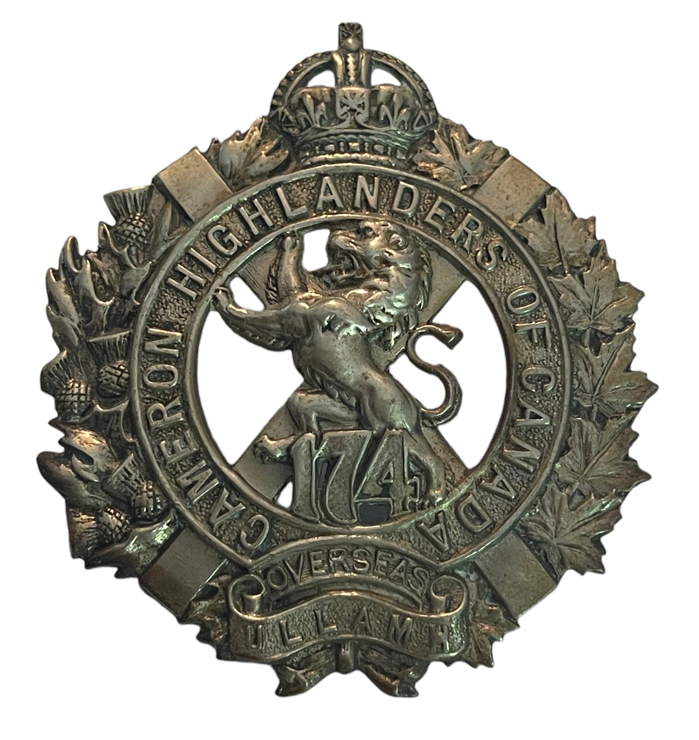 WW1 CEF 174th Battalion Cap Badge – Marway Militaria Inc & Winnipeg ...