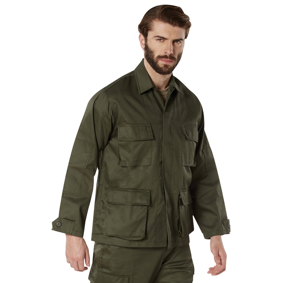 OD Green BDU Shirt – Marway Militaria Inc & Winnipeg Army Surplus