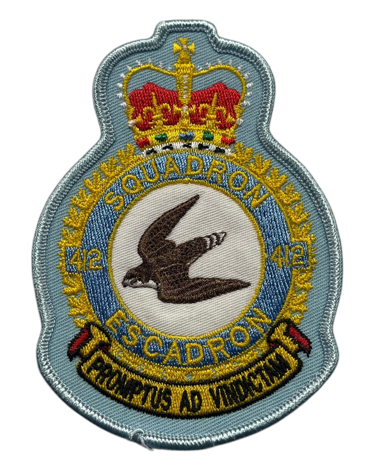 Rcaf   Caf 412 Squadron Flight Suit Jacket Crest   Patch – Marway 