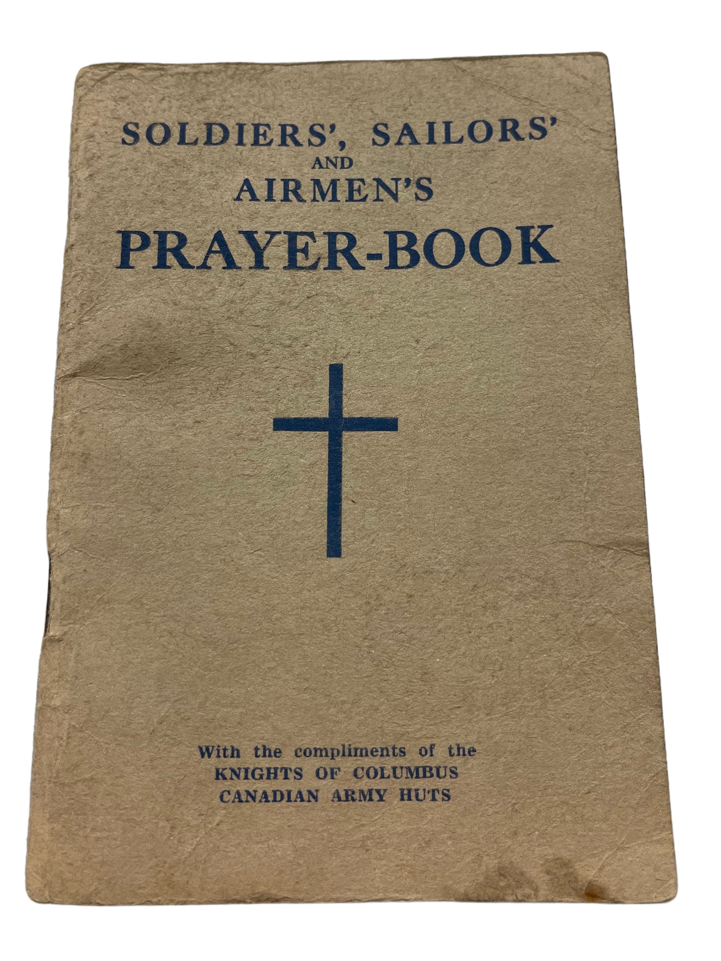 WW2 1940 Soldiers', Sailors' and Airmen's Prayer-Book – Marway ...