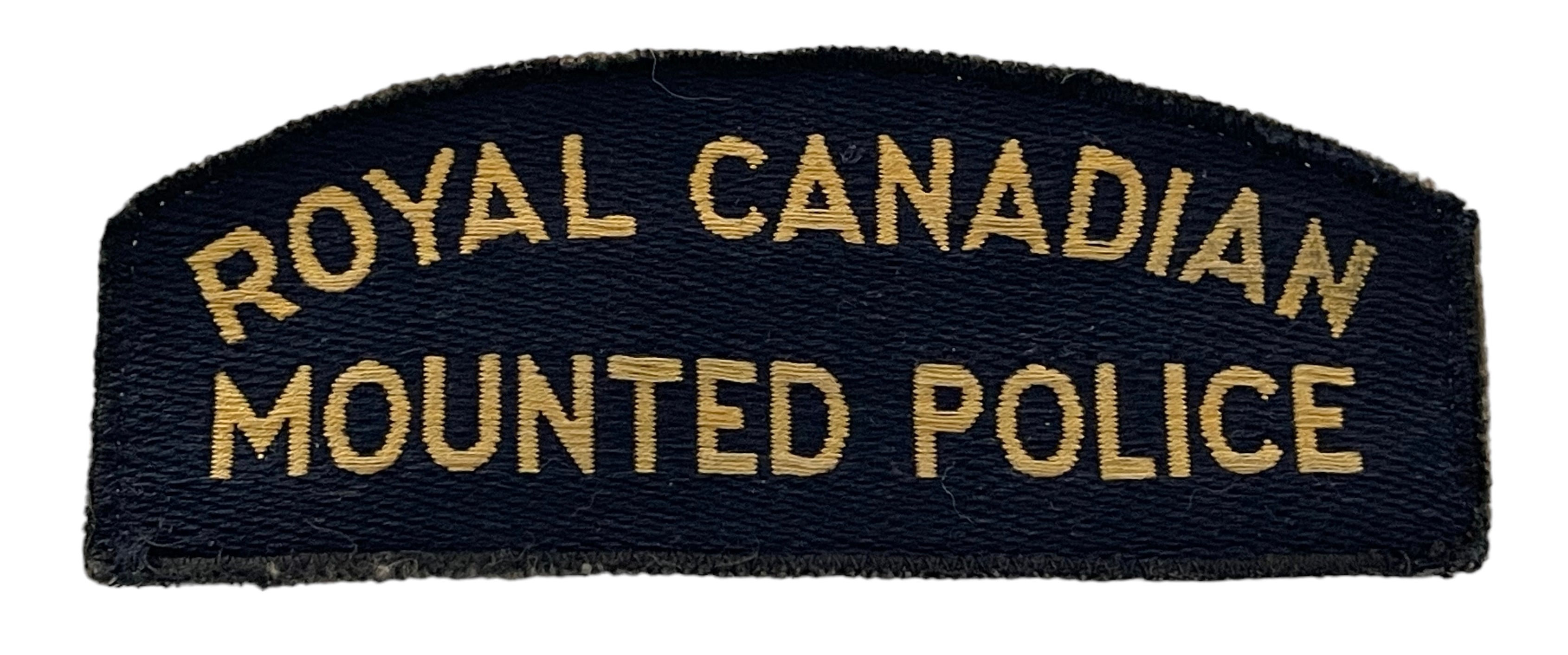 RCMP Shoulder Flash – Marway Militaria Inc & Winnipeg Army Surplus