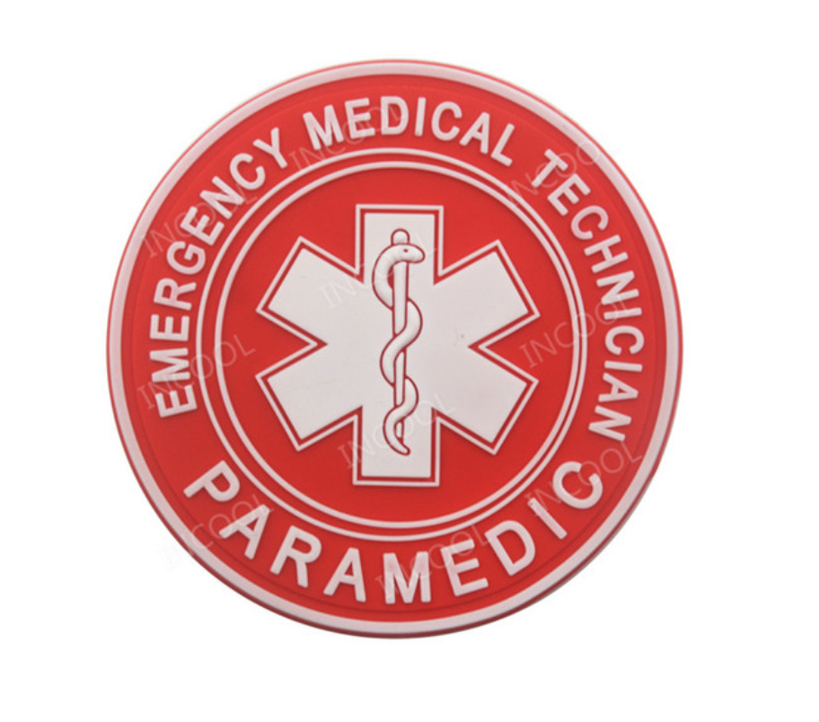 Emergency Medical Technician PARAMEDIC PVC Velcro Morale Patch – Marway ...