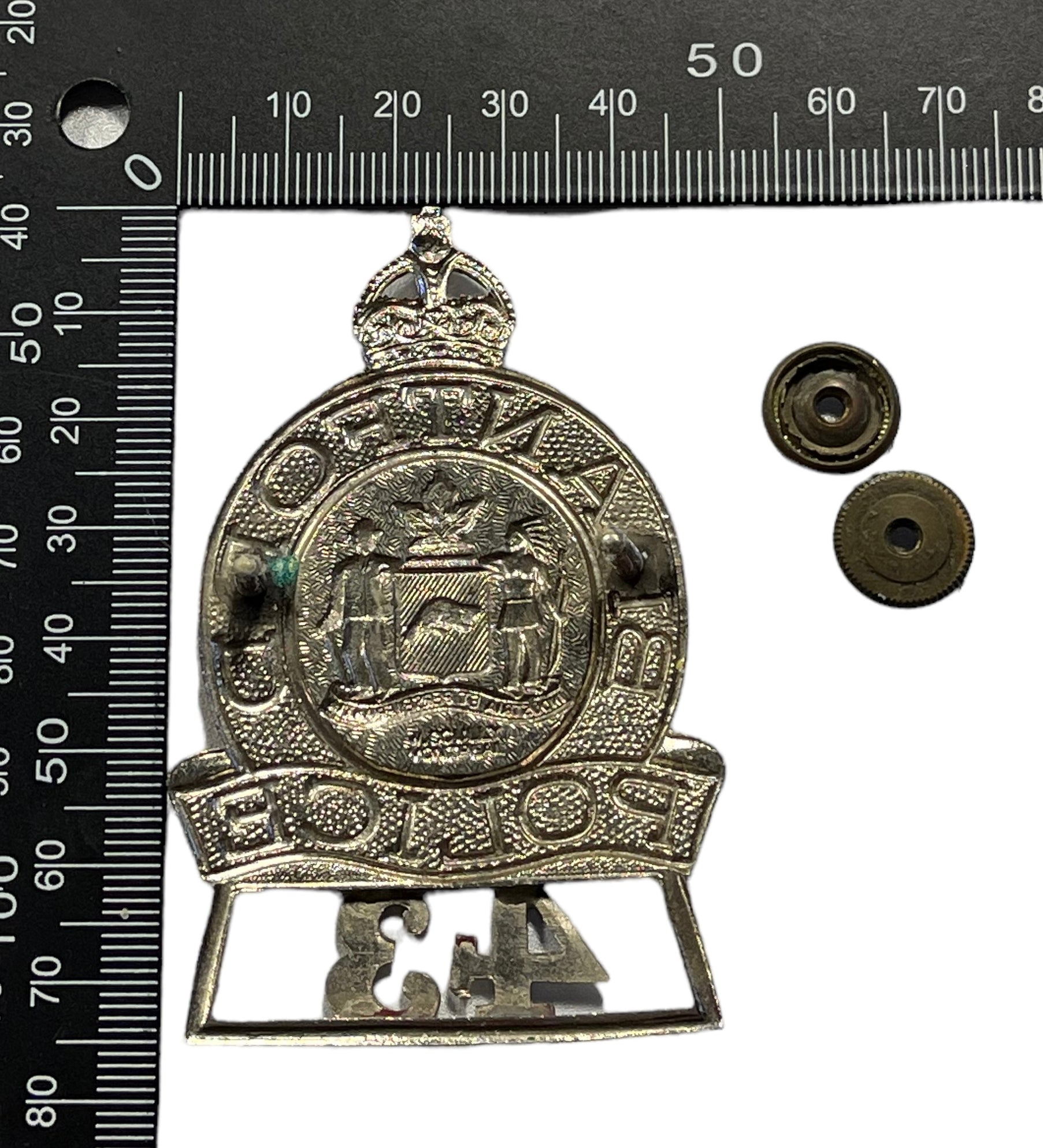 Obsolete Brantford Ontario Police Badge – Marway Militaria Inc 