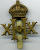 20th Hussars Cap Badge