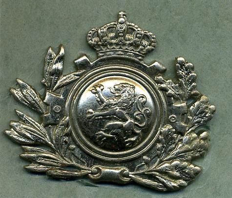 Belgium: Infantry General Service Cap Badge – Marway Militaria Inc ...