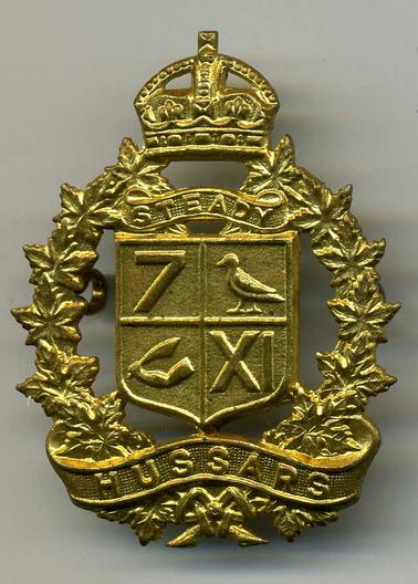 WW2, 7th/11th Hussars Cap Badge