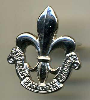 Royal 22nd Regiment Collar Badge