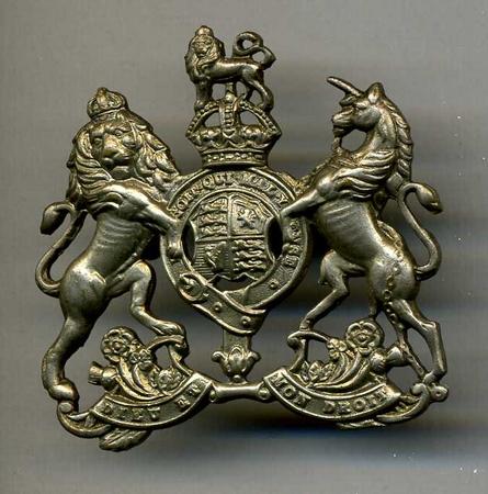 British General Service Cap Badge