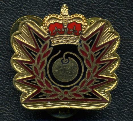 Canadian Armed Forces Specialist Badge: Explosive Ordnance Diver