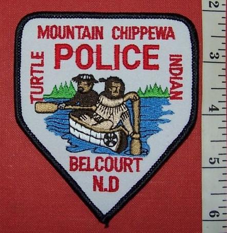 USA TRIBAL: MOUNTAIN CHIPPEWA POLICE Shoulder Patch