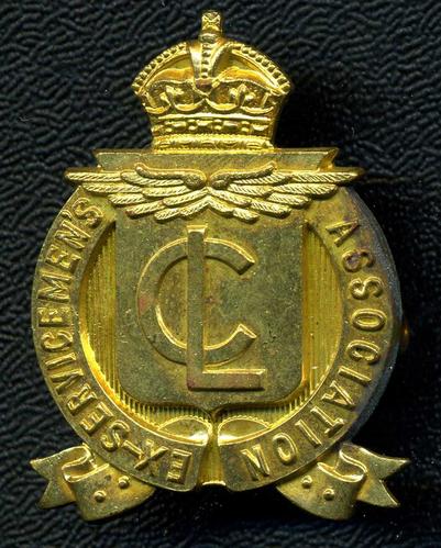 CANADIAN LEGION Air Service Ex Serviceman Cap Badge – Marway Militaria ...