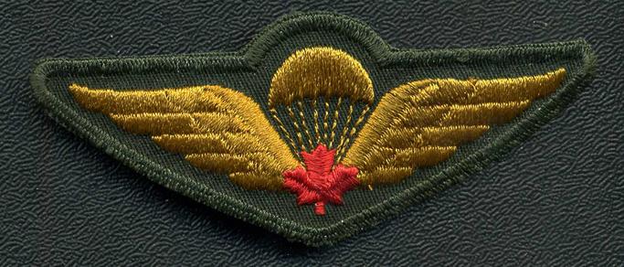 Parachute Badge, Garrison Dress