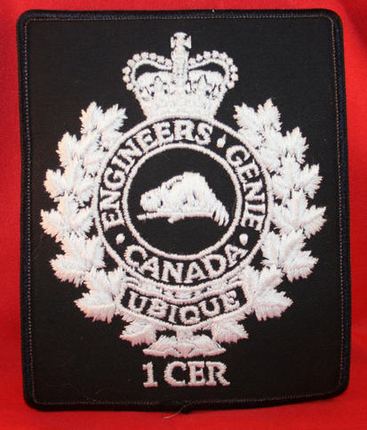 Royal Canadian Engineers 1 CER Jacket / Blazer Crest