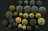 Collection of 27 USA Military Uniform Buttons WW1 / WW2