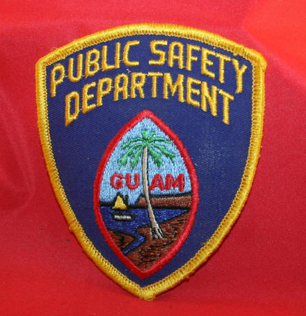 GUAM Public Safety Department Police Shoulder Patch