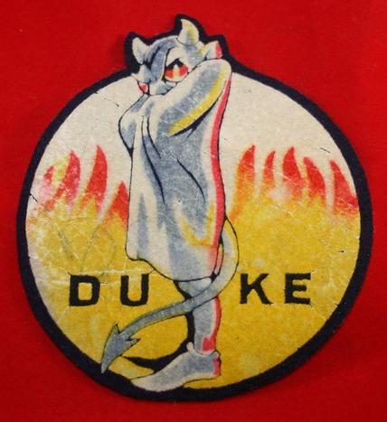 DUKE Devil cartoon Jacket Crest