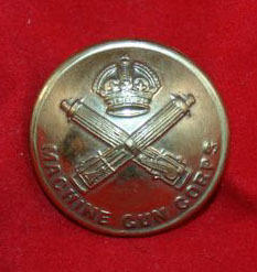 Machine Gun Corps Uniform Button