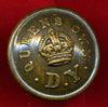 British Army: Queens Own Dorset Yeomanry Uniform Button