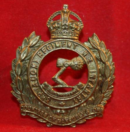 WW1 New Zealand 3rd Auckland Regiment (Countess of Ranfurly's Own) Cap Badge