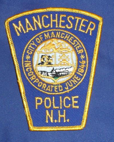 Manchester New Hampshire Police Shoulder Patch