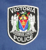 BC: Victoria Police Shoulder Patch - Black/White