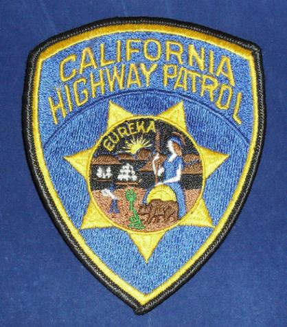 California Police Shoulder Patch: Highway Patrol