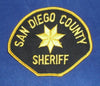 San Diego County, California Police Shoulder Patch: Sheriff