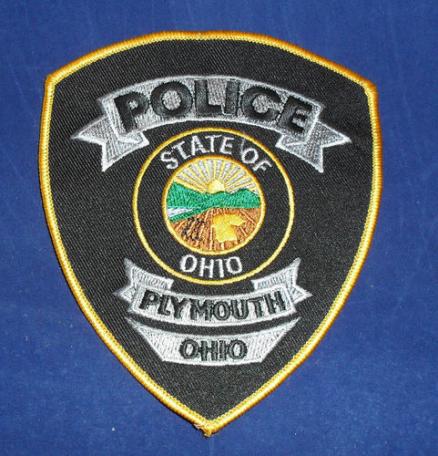 Plymouth, Ohio Police Shoulder Patch – Marway Militaria Inc & Winnipeg ...