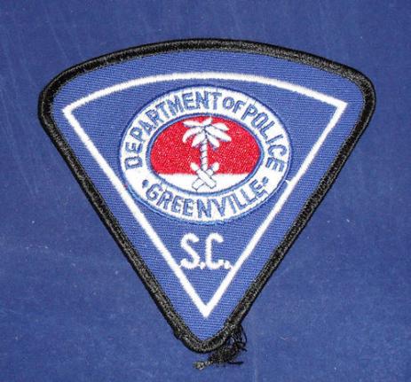 Greenville, South Carolina Police Shoulder Patch