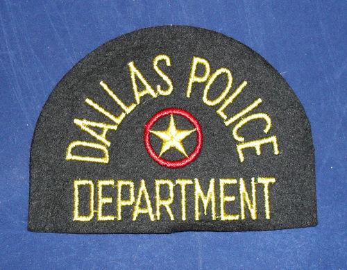 Dallas, Texas Police Shoulder Patch