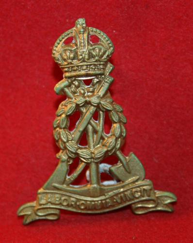 British Army: Royal Pioneer Corps Collar Badge