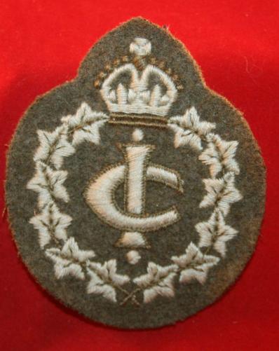 WW2 era, Canadian Army: Instructional Cadre Cloth Trade Badge