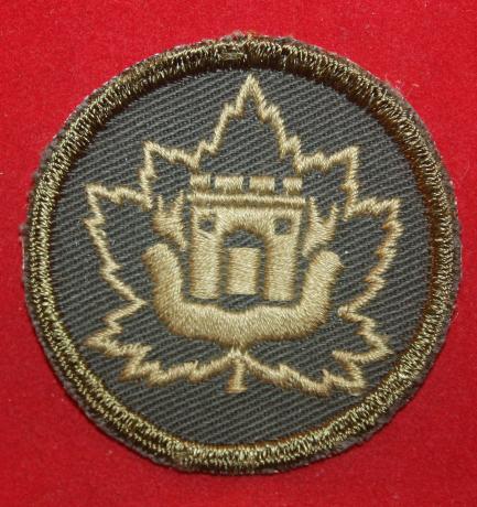 Canadian Army Combat Boonie Badge: FGH, Fort Garry Horse