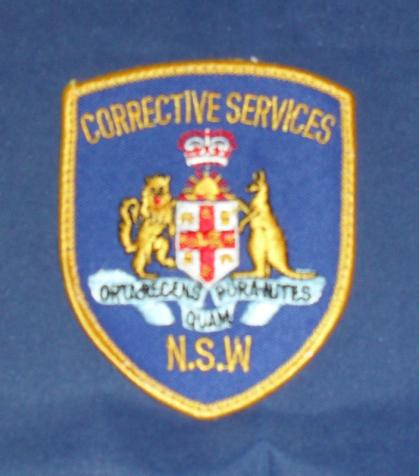 New South Wales Corrective Services Police Shoulder Patch – Marway ...