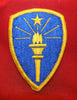 INDIANA, NATIONAL GUARD STATE H.Q.'S. Cloth Flash