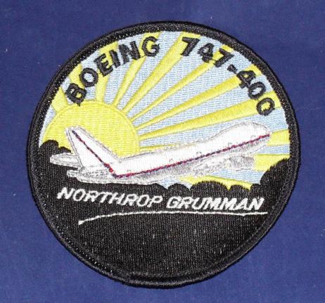 American Boeing 747-400 Northrop Grumman Patch