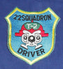 USAF USMC US Navy 22nd Squadron Driver T2 Patch