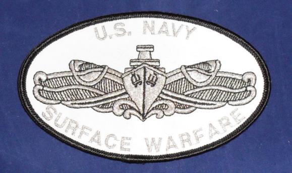 U.S. Navy Surface Warfare Force Fleet Combat Patch