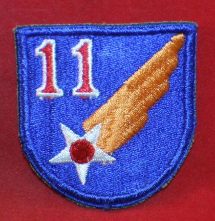 USAF: 11th Air Force Cloth Shoulder Patch / Flash – Marway Militaria ...