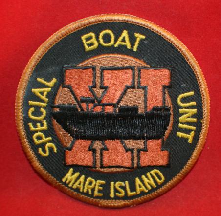 USA XI SPECIAL BOAT UNIT MARE ISLAND Jacket Crest