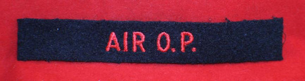 Post WW2, Royal Canadian Artillery AIR O.P. Shoulder Flash