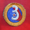 USA , WW2 era, 3rd AIR FORCE Cloth Flash