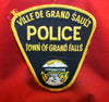 New Brunswick: VILLE DE GRAND SAULT / TOWN OF GRAND FALLS Police Shoulder Patch