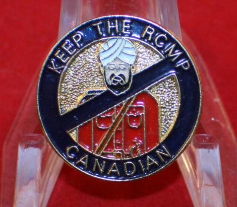 Politically Incorrect RCMP Related Lapel Pin – Marway Militaria