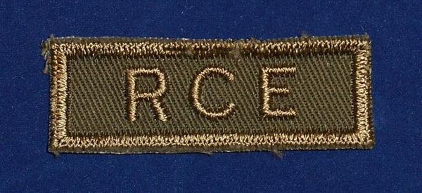 Canadian: RCE Royal Canadian Engineers Cloth Combat Tab