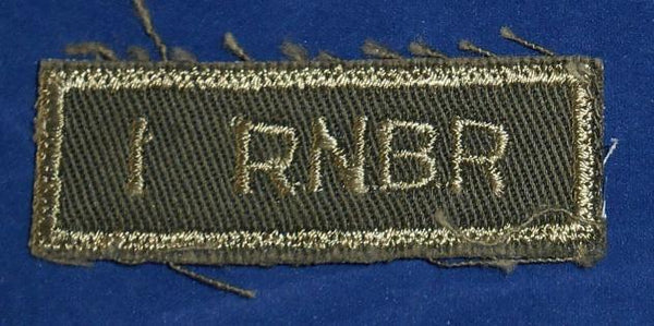 Canadian: 1 RNBR Royal New Brunswick Regiment, 1st Bn Cloth Combat Tab