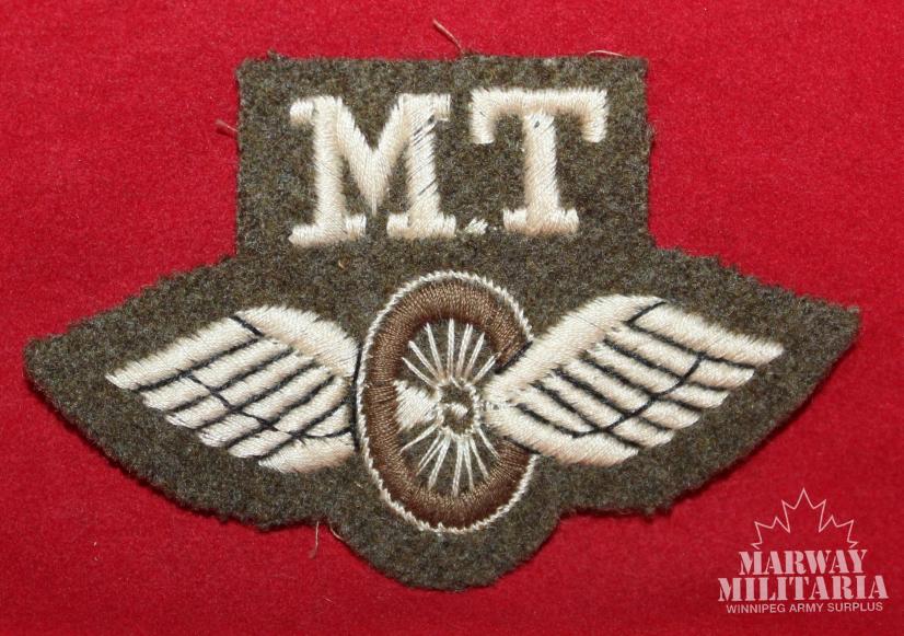 WW2 Motor Transport Trade Badge